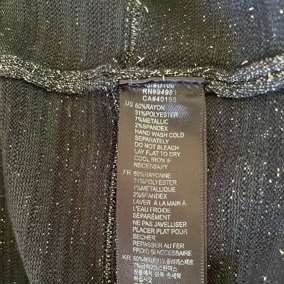 Black & Glitter- comfy bodycon that flatters! - Picture 6 of 6